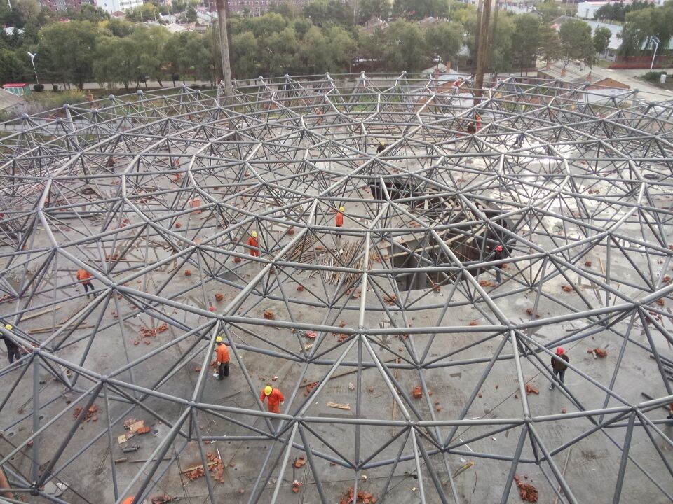 河池全民健身中心网架